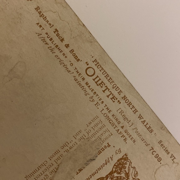 Antique Tuck’s Easter Greeting Postcard - Picture 6 of 9